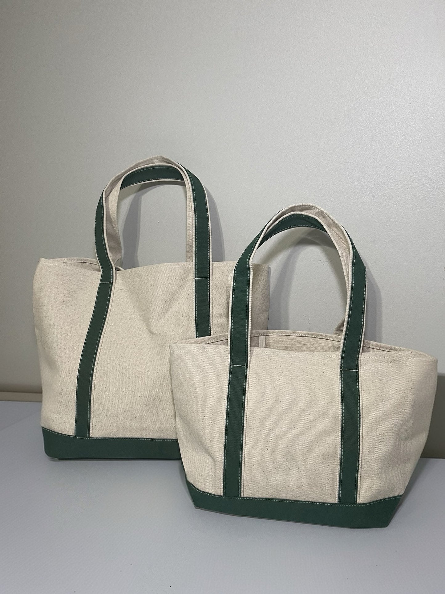 Custom Monogrammed Canvas Tote Pairs for Cebu, PH Earthquake Relief