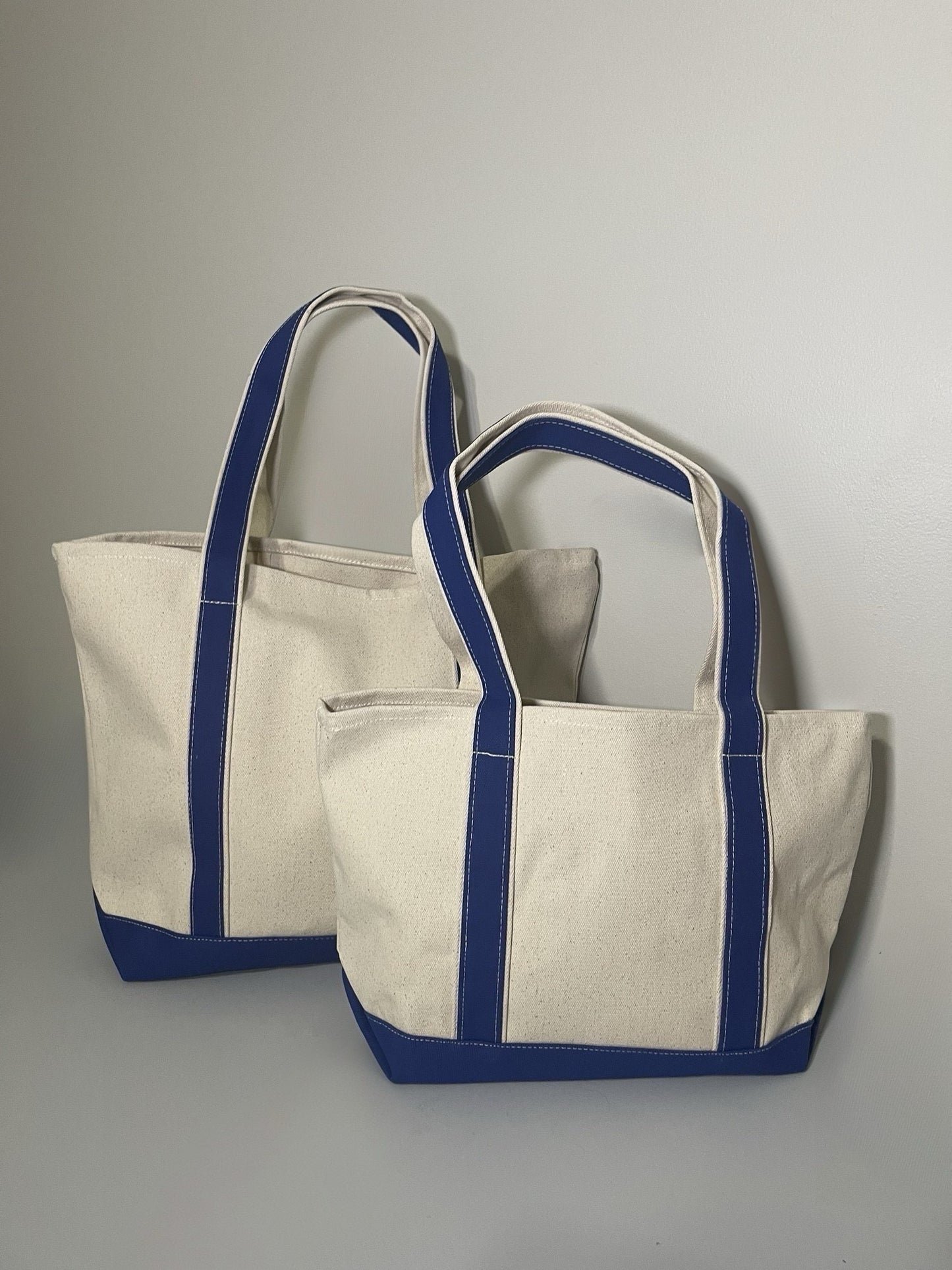 Custom Monogrammed Canvas Tote Pairs for Cebu, PH Earthquake Relief