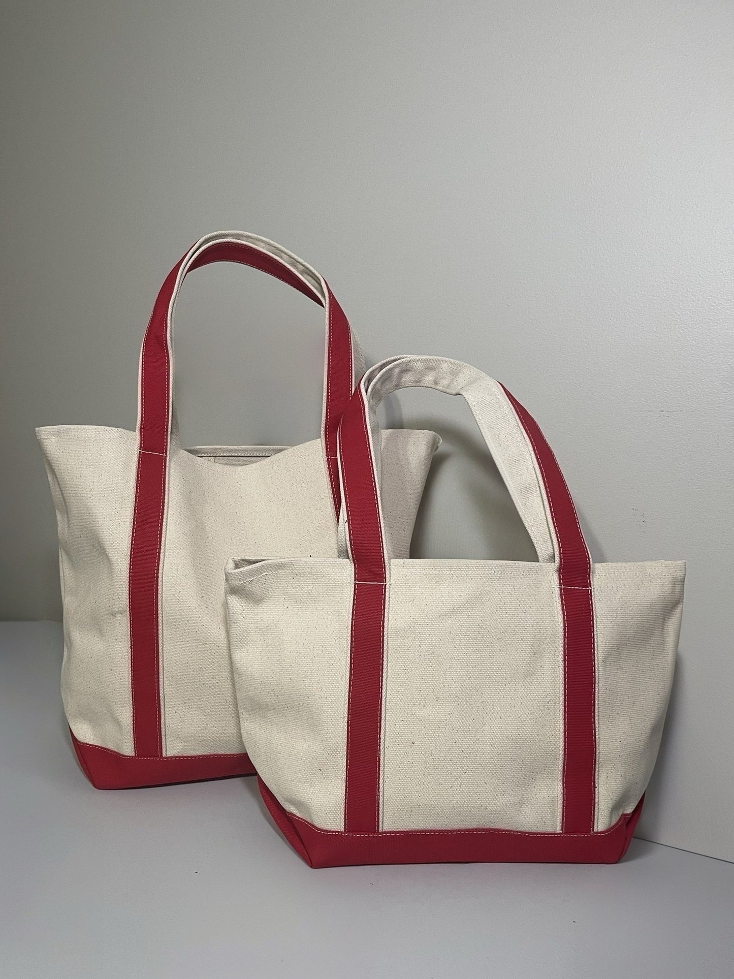 Custom Monogrammed Canvas Tote Pairs for Cebu, PH Earthquake Relief