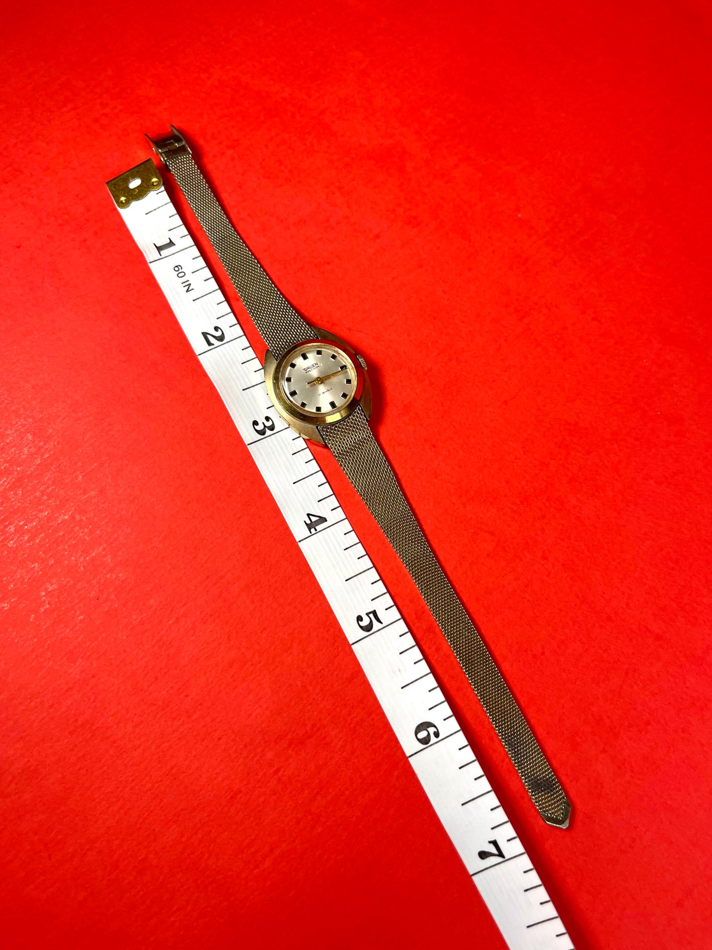 Vintage Gruen Gold Toned Watch