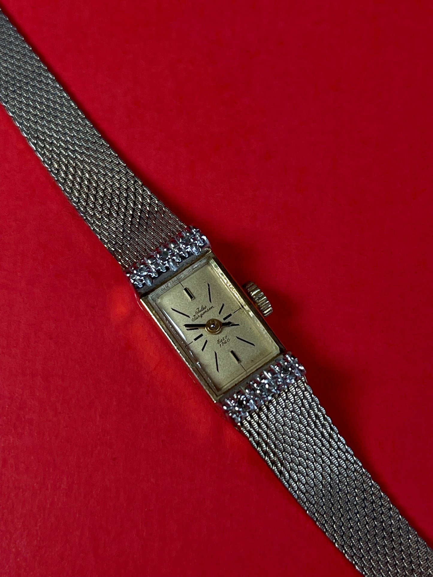 Vintage Jules Jurgensen 10K Gold Filled Manual Wind Watch