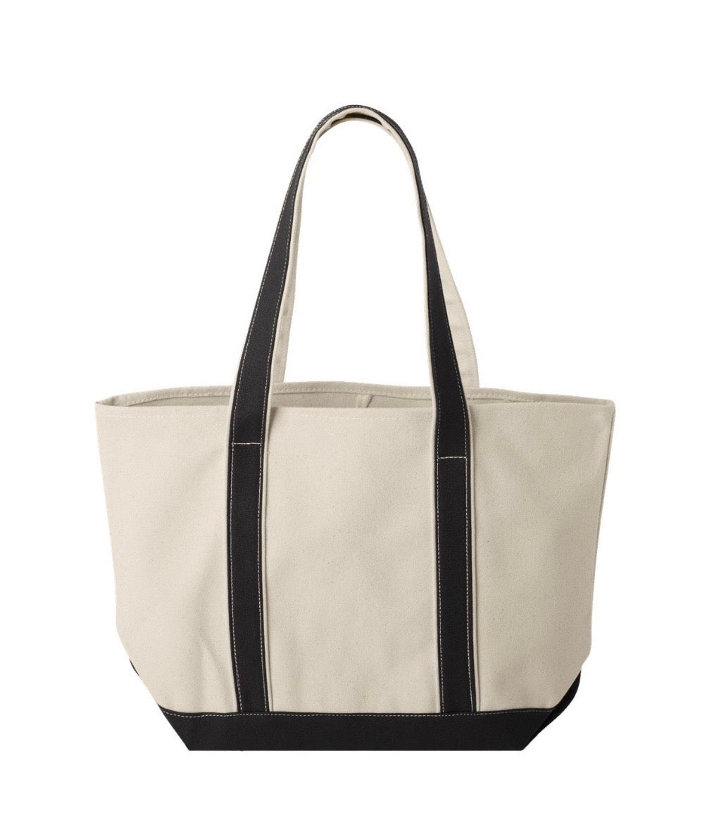 Custom Monogram Canvas Tote