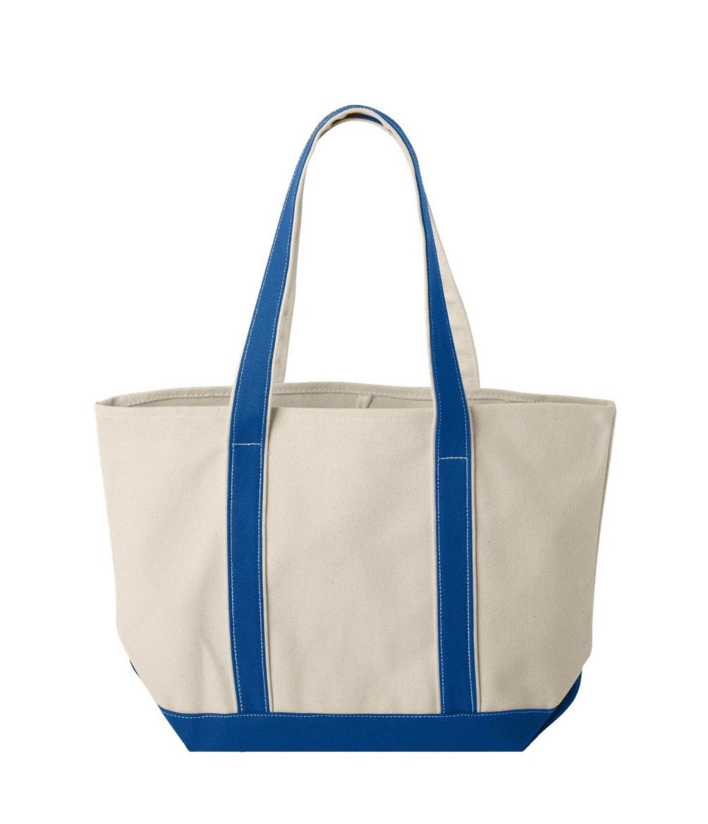 Custom Monogram Canvas Tote
