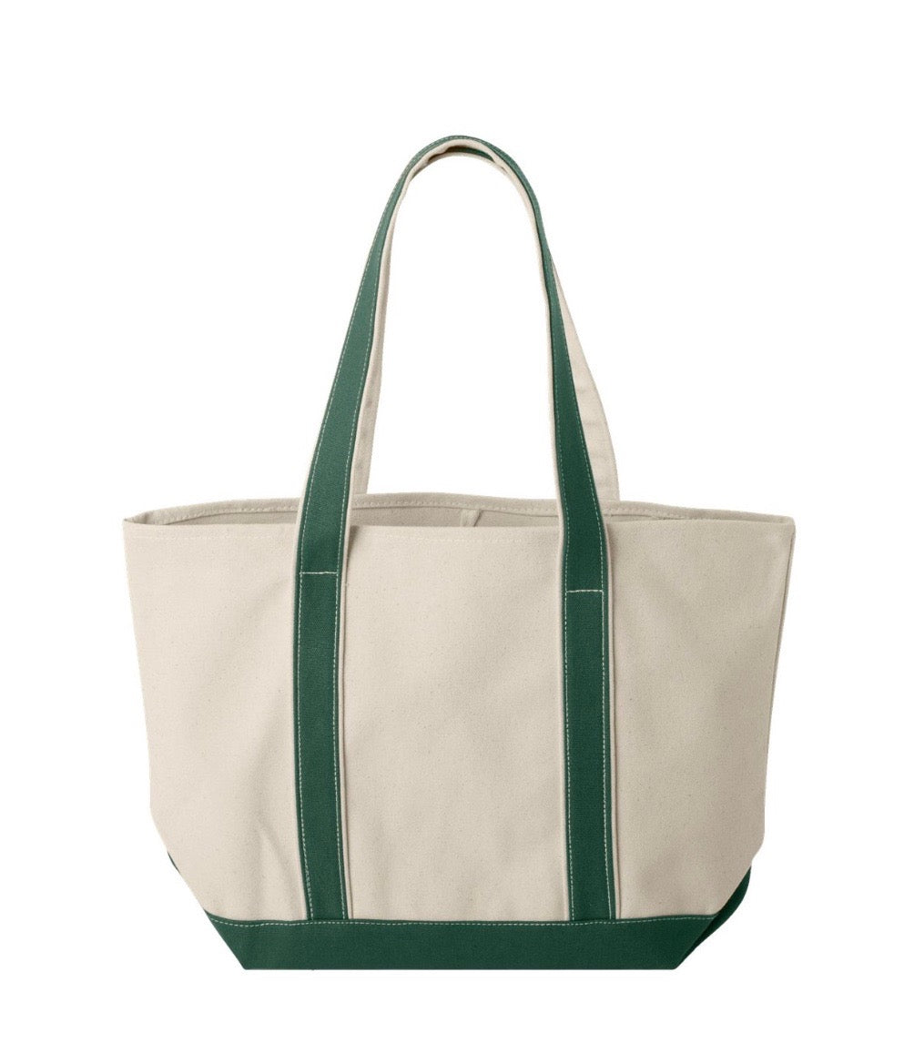 Custom Monogram Canvas Tote