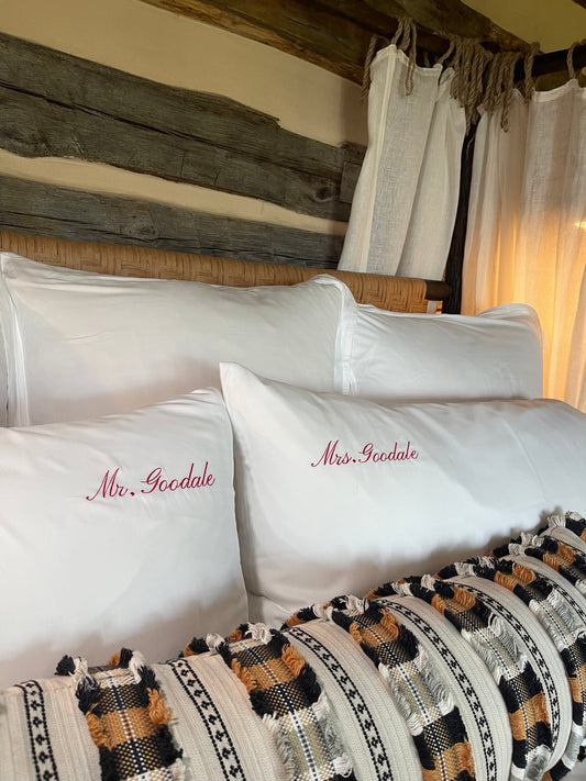 Mr. & Mrs. Pillowcase Set
