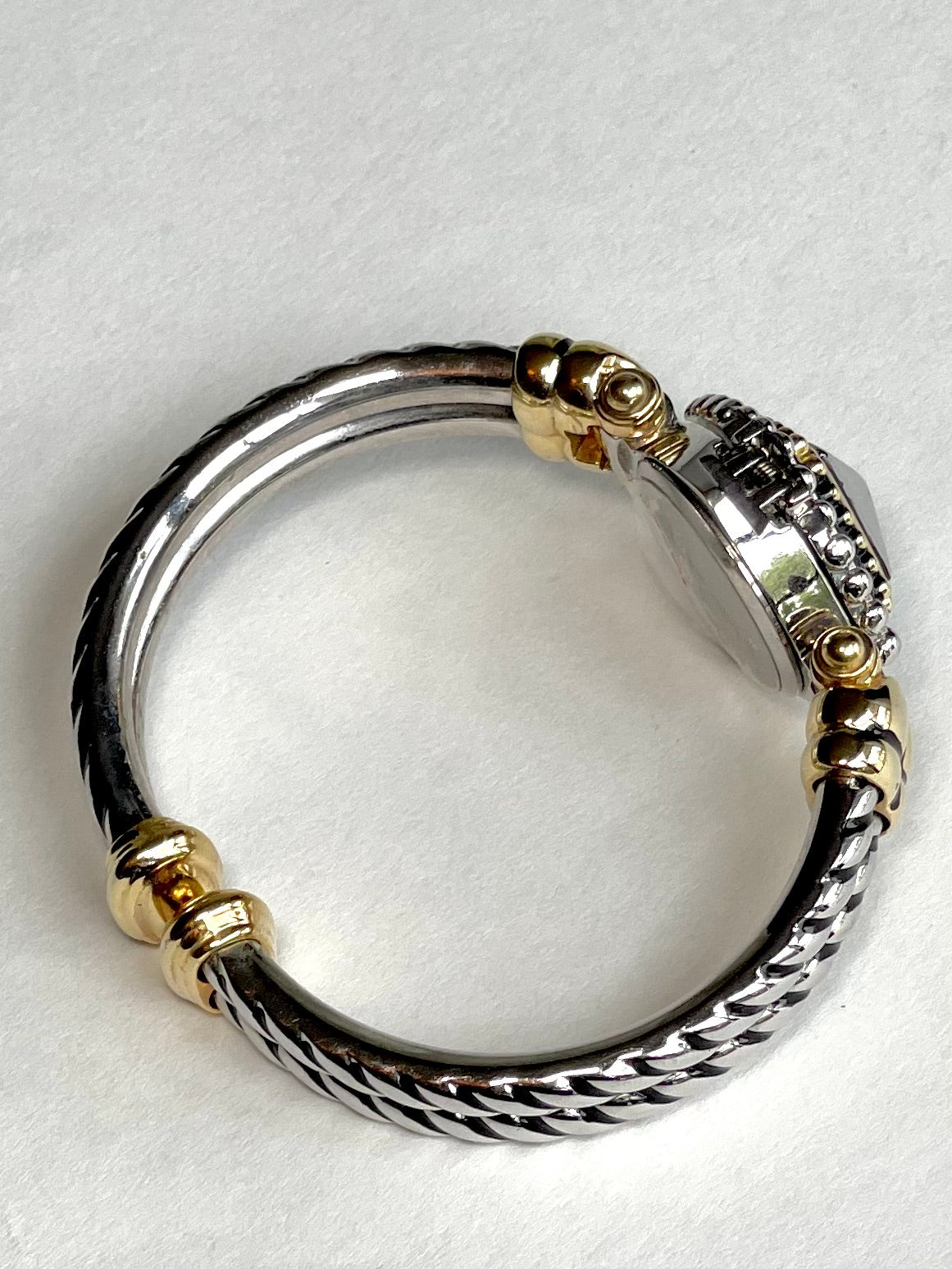 Vintage Gruen “Peek-A-Boo” Two Tone Bracelet Watch