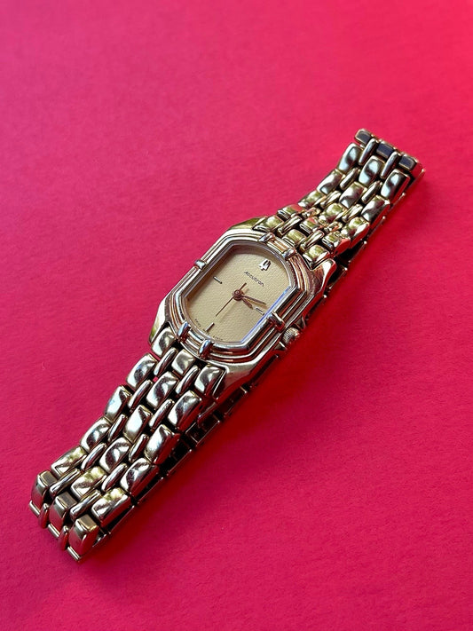 Vintage Accutron Bulova Gold-toned, Swiss-made Watch