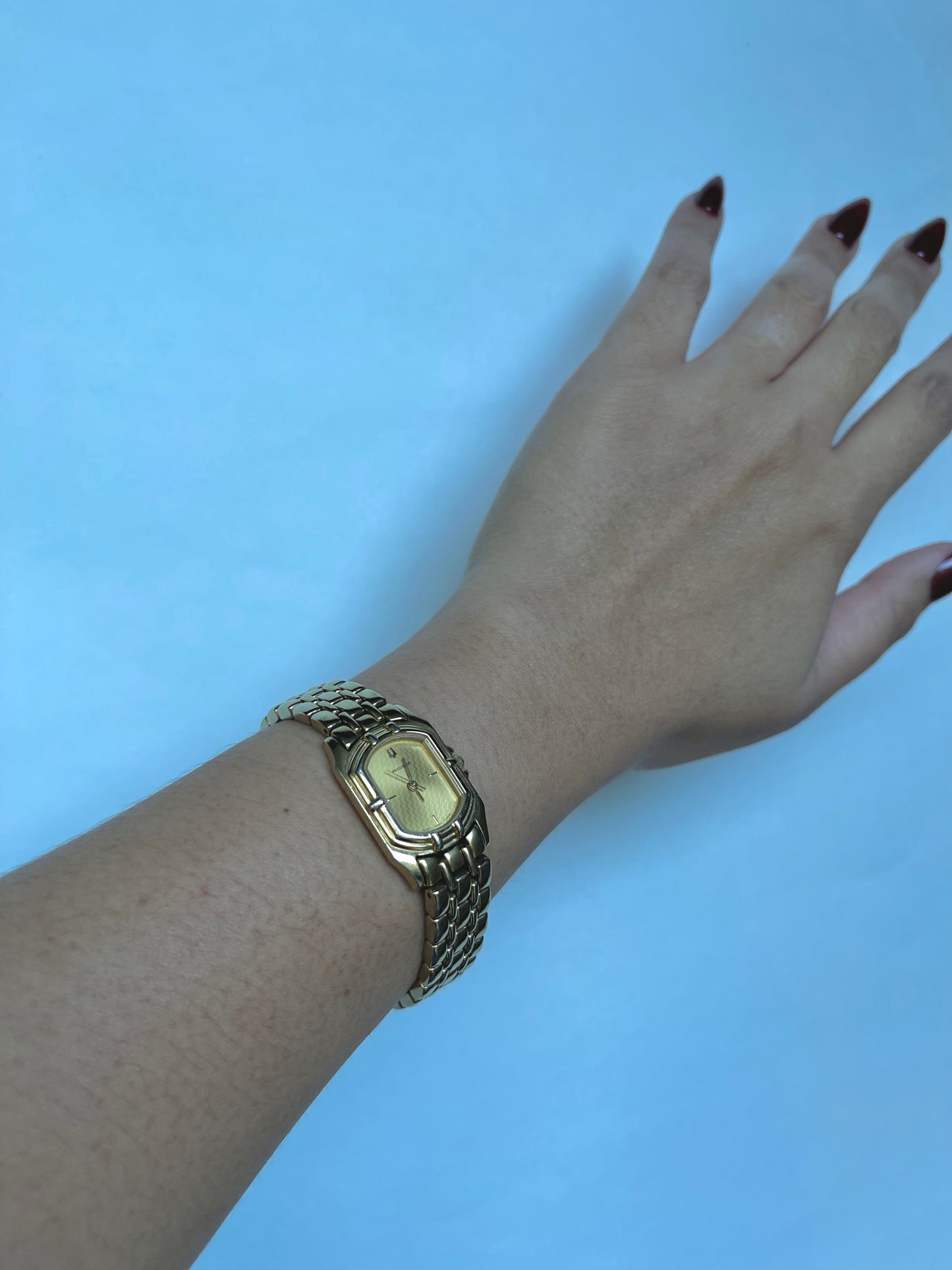 Vintage Accutron Bulova Gold-toned, Swiss-made Watch
