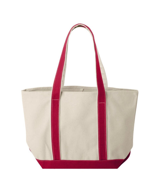 Custom Monogram Canvas Tote