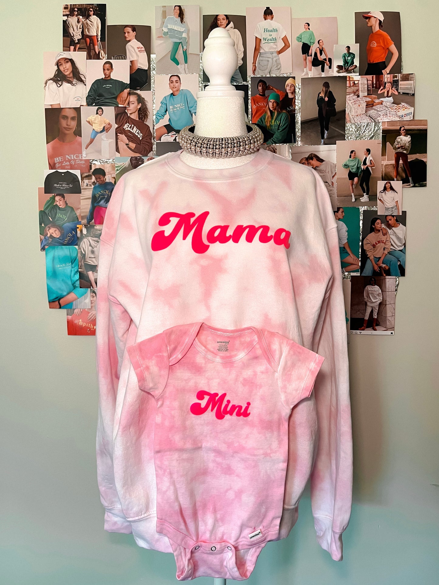 Tie Dye Mom & Baby Set