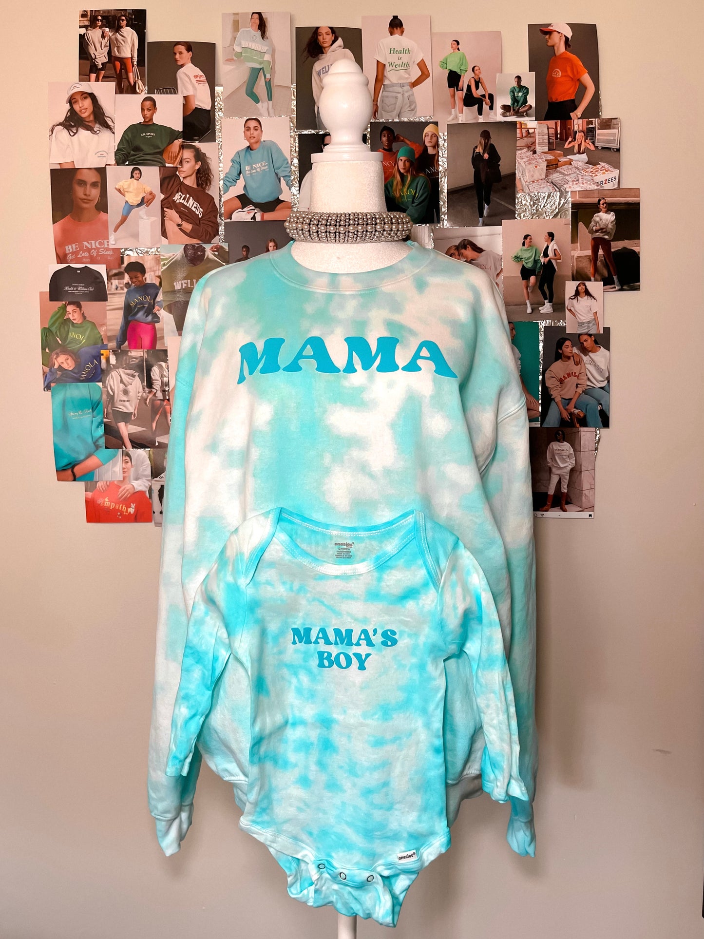 Tie Dye Mom & Baby Set